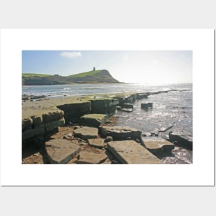 Kimmeridge Bay and Clavell Tower, March 2024 Posters and Art